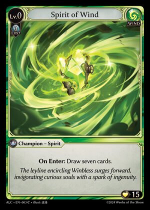 GATCG EN - ALC-003 Spirit of Wind C