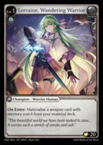 GATCG EN - DOA-004 Lorraine, Wandering Warrior C