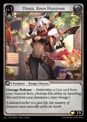 GATCG EN - ALC-008 Diana, Keen Huntress C