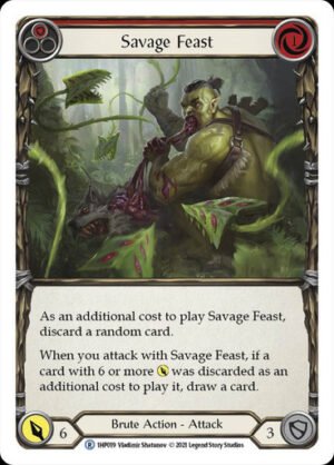 FAB TCG - 1HP019 Savage Feast (Red) R