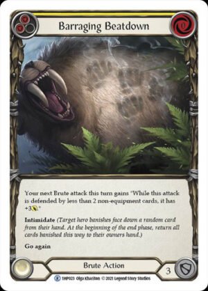 FAB TCG - 1HP023 Barraging Beatdown (Yellow) R