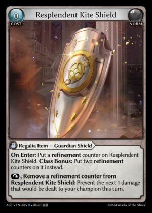 GATCG EN - ALC-025 Resplendent Kite Shield R