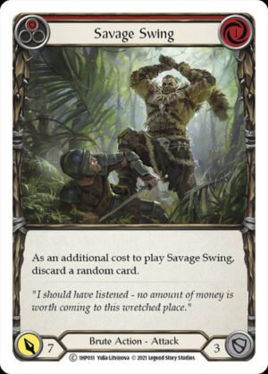 FAB TCG - 1HP031 Savage Swing (Red) C