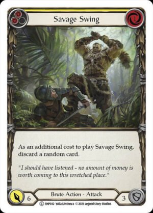 FAB TCG - 1HP032 Savage Swing (Yellow) C