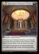GATCG EN - ALC-074 Sanctum of Esoteric Truth C