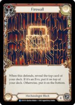 FAB TCG - EVO159 Firewall (Red) R