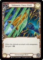 FAB TCG - EVO231 Teklonetic Force Field (Red) C