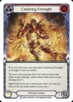 FAB TCG - 1HP317 Cindering Foresight (Red) R