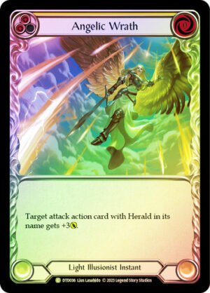 FAB TCG - DTD036 Angelic Wrath (Yellow) CRF