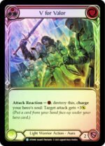FAB TCG - DTD060 V for Valor (Red) RRF