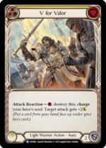FAB TCG - DTD061 V for Valor (Yellow) R