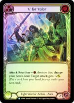 FAB TCG - DTD061 V for Valor (Yellow) RRF