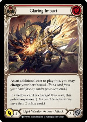 FAB TCG - DTD063 Glaring Impact (Red) C