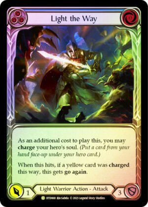 FAB TCG - DTD068 Light the Way (Blue) CRF