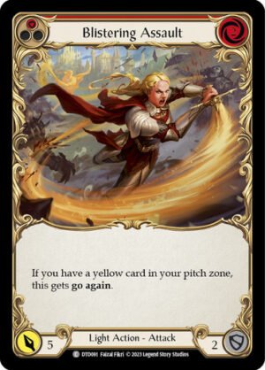 FAB TCG - DTD091 Blistering Assault (Red) C