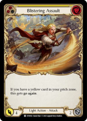 FAB TCG - DTD092 Blistering Assault (Yellow) C