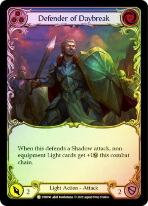 FAB TCG - DTD096 Defender of Daybreak (Blue) CRF