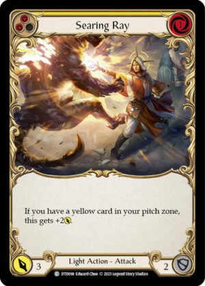 FAB TCG - DTD098 Searing Ray (Yellow) C