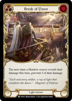 FAB TCG - DTD101 Break of Dawn (Yellow) C