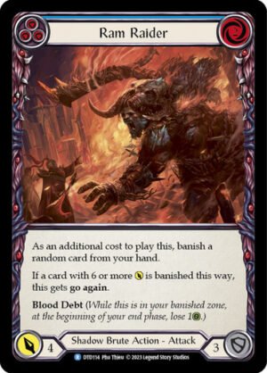 FAB TCG - DTD114 Ram Raider (Blue) R