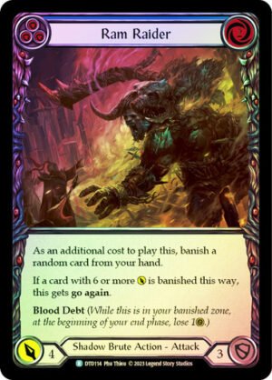 FAB TCG - DTD114 Ram Raider (Blue) RRF