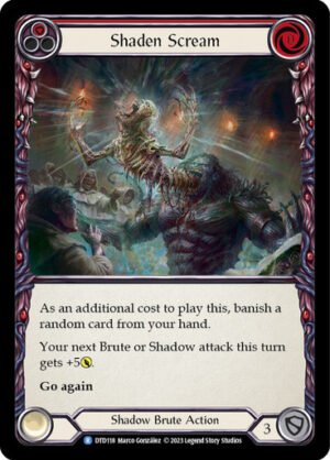 FAB TCG - DTD118 Shaden Scream (Red) R