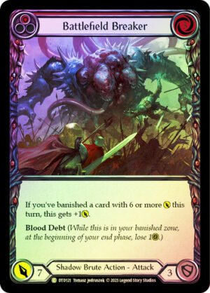FAB TCG - DTD121 Battlefield Breaker (Red) CRF
