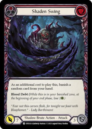 FAB TCG - DTD124 Shaden Swing (Red) C