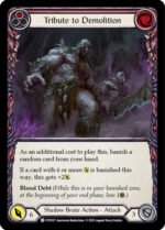 FAB TCG - DTD127 Tribute to Demolition (Red) C