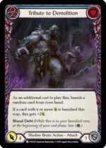 FAB TCG - DTD129 Tribute to Demolition (Blue) C