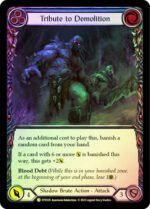 FAB TCG - DTD129 Tribute to Demolition (Blue) CRF