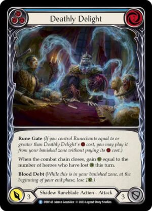 FAB TCG - DTD145 Deathly Delight (Blue) R