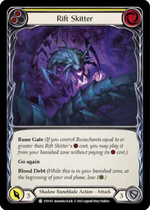 FAB TCG - DTD153 Rift Skitter (Yellow) C