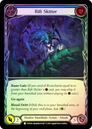 FAB TCG - DTD154 Rift Skitter (Blue) CRF