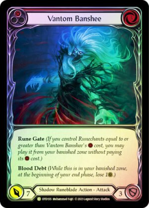 FAB TCG - DTD155 Vantom Banshee (Red) CRF