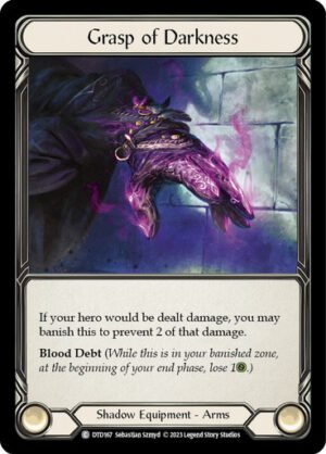 FAB TCG - DTD167 Grasp of Darkness C
