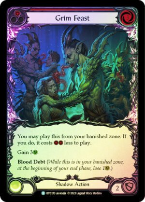 FAB TCG - DTD175 Grim Feast (Red) RRF