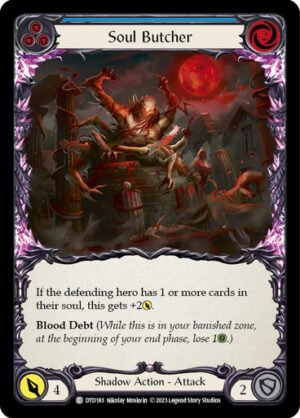 FAB TCG - DTD183 Soul Butcher (Blue) C