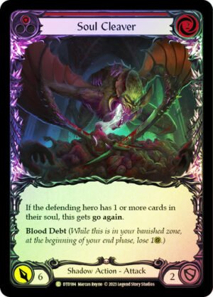 FAB TCG - DTD184 Soul Cleaver (Red) CRF