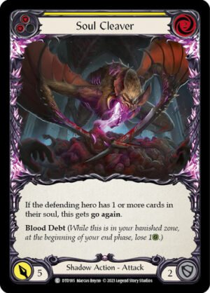 FAB TCG - DTD185 Soul Cleaver (Yellow) C