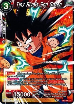 DBS TCG - TB2-004	Tiny Rivals Son Goten U