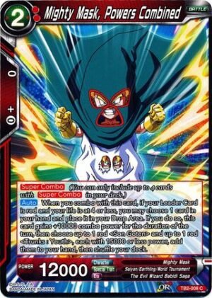 DBS TCG - TB2-008	Mighty Mask, Powers Combined C