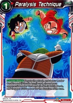 DBS TCG - TB3-017	Paralysis Technique C