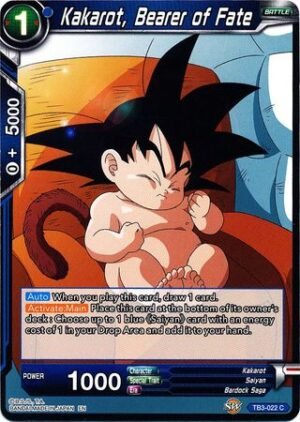 DBS TCG - TB3-022	Kakarot, Bearer of Fate C