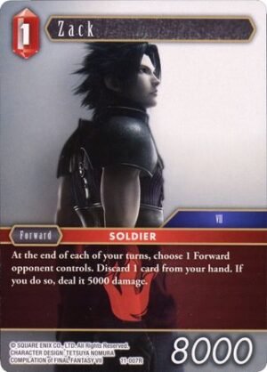 FF TCG - Opus XI Collection: Soldier's Return - 11-007 R Zack