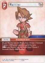 FF TCG - Opus XI Collection: Soldier's Return - 11-010 C Warrior