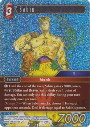 FF TCG - Opus XI Collection: Soldier's Return - 11-018 H Sabin (Foil)