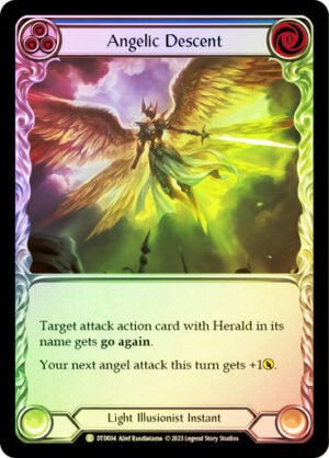 FAB TCG - DTD034 Angelic Descent (Blue) CRF