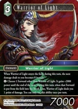 FF TCG - Opus XI Collection: Soldier's Return - 11-44 H Warrior of Light