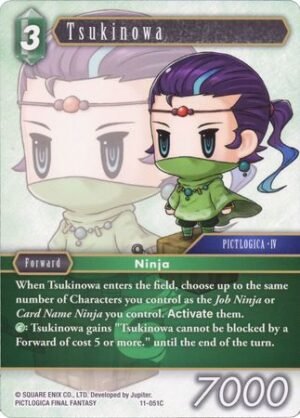 FF TCG - Opus XI Collection: Soldier's Return - 11-051 C Tsukinowa